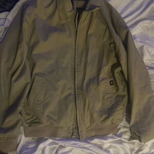 Men's Classic Tan Bomber Jacket